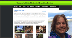 Desktop Screenshot of cluttermastermind.com